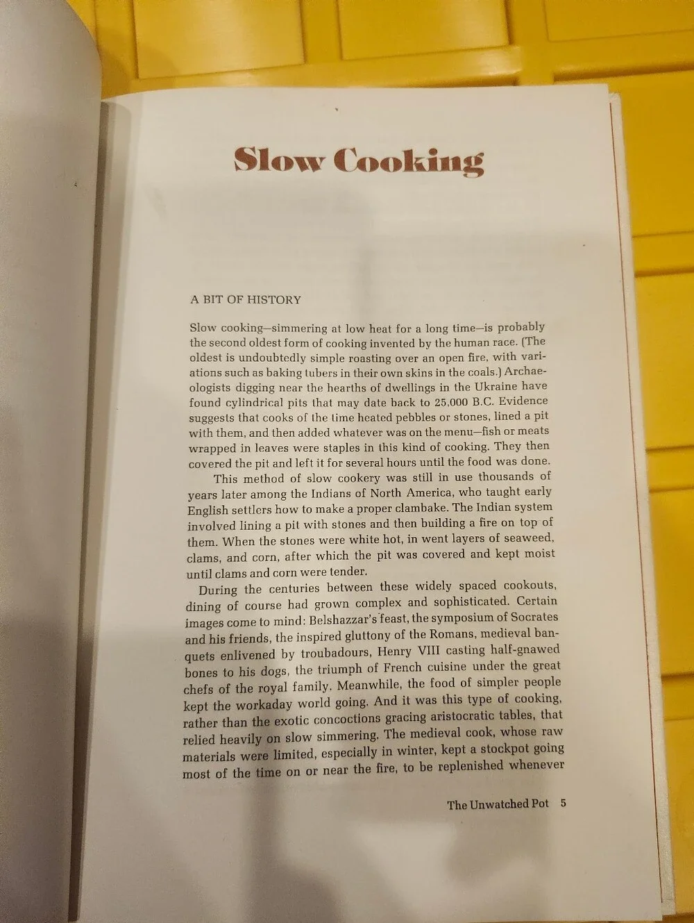 Vintage 1975 The Unwatched Pot Cookbook